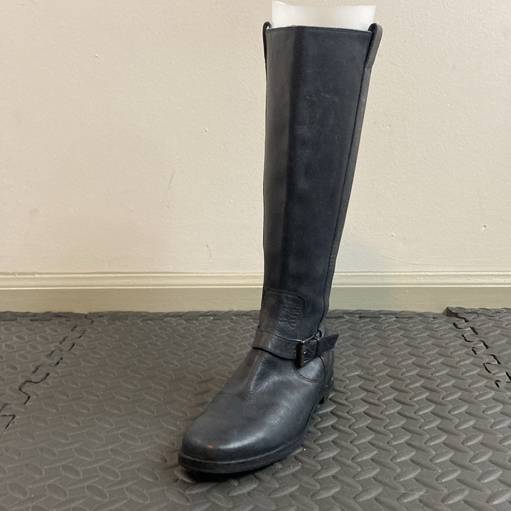 Cole Haan Air Women’s Full Zip Boots Calf High Buckle Accent size 8 B